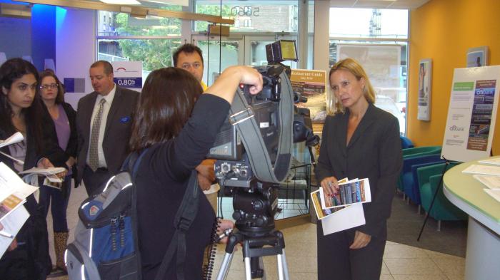 KRVC's Executive Director Released the Bank Guide today at News Conference