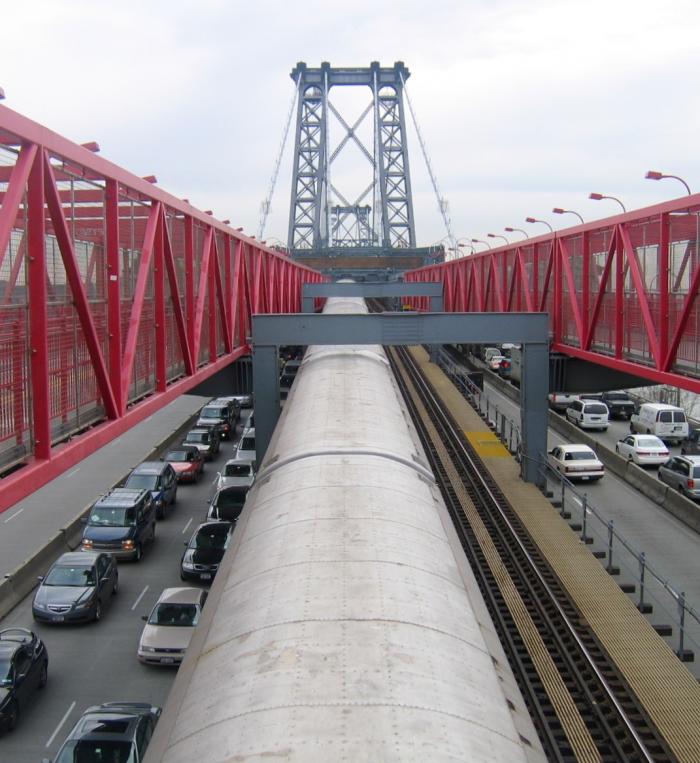 Department of Transportation Photo of the Williamsburg Bridge